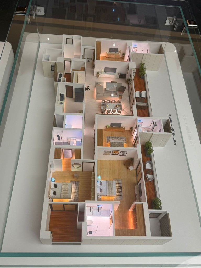 Fortune 4BHK Luxe 2 floor plan model